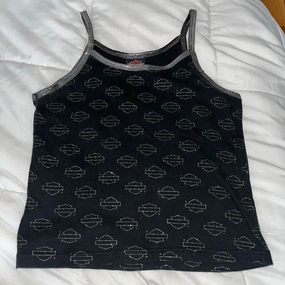 Harley Davidson Sparkly Tank Top